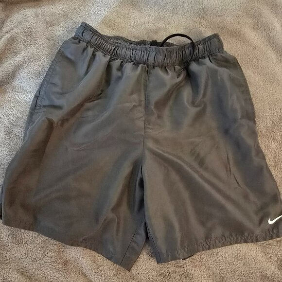 Mens Nike Gray Athletic Shorts Size M - Picture 1 of 3
